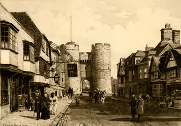 Westgate, Canterbury, 1898