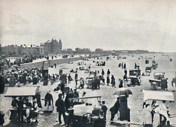 Weston-Super-Mare - A Summer Scene on the Sands