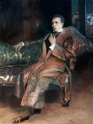 William Gillette in Sherlock Holmes