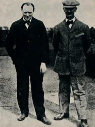Winston Churchill and George Lambert