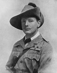 Winston Churchill During His Time as War Correspondent, c1899, 1945