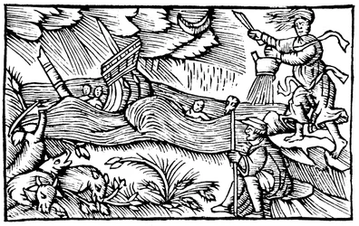 Witch Raising a Storm, 1562