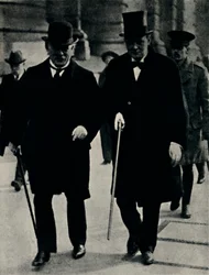 With David Lloyd George