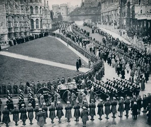 Within the Walls of Historic Windsor Castle, 1936