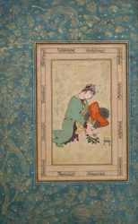 Woman Applying Henna, late 16th century