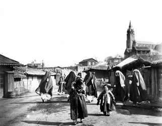 Women and Children, Nam San, Korea