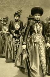 Women in traditional costume, Schruns, Vorarlberg, Austria, c1935