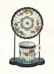 Worcester cup and saucer