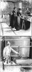 Workers at Nobel Explosives Company Limited, Ardeer, Ayrshire, 1884