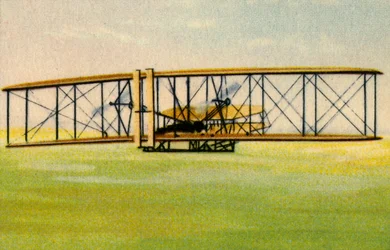 Wright brothers glider, c1900, 1932