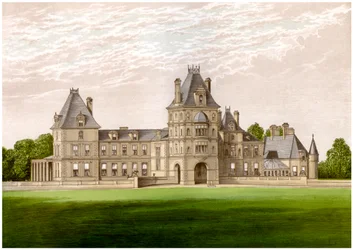 Wynnstay, Denbighshire, Wales, Home of Baronet Williams-Wynn, c1880
