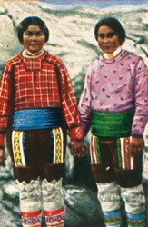 Young Inuit Women, Greenland