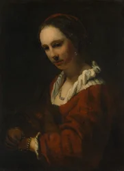 Young Woman with a Pearl Necklace