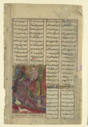 Zal in the Simurgh