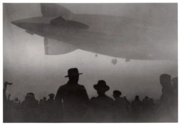 Zeppelin LZ 126 Ascending in Fog
