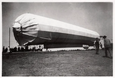 Zeppelin LZ 5 at Goeppingen, Germany