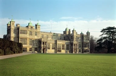 Exterior view from the north west, Audley End, Essex