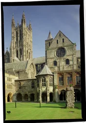 Exterior View of Canterbury Cathedral