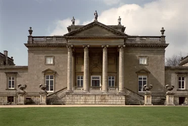 Exterior View of Central Part of House, Stourhead, Wiltshire