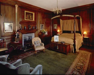 Hoghton Tower, Lancashire: Buckingham Room, late 17th century