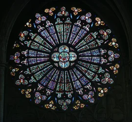 North Rose Window, 14th century