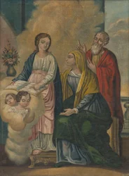 Virgin Mary, Saint Anne, Saint Joachim