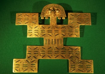 Pectoral ornament of the Tolima Region, Colombia, c.500-1500 AD