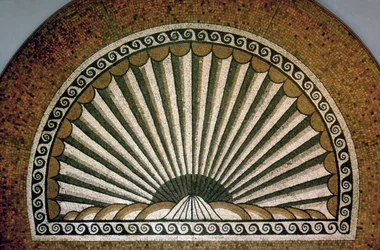 Shell mosaic, Insula II Building, 130-150 AD