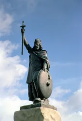 Statue of Alfred the Great (849-99)