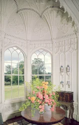 The Drawing Room, Arbury Hall, Arbury, Warwickshire
