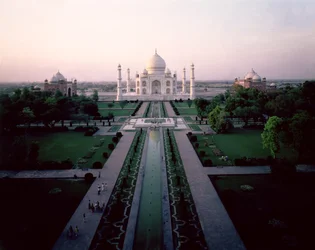 The Taj Mahal designed by Ustad Ahmad Lahori