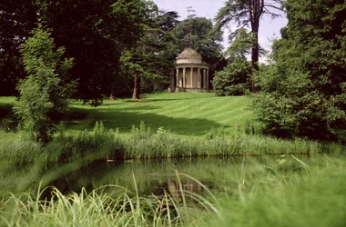 The Temple of Ancient Virtue, designed by William Kent in c.1734