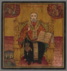 Enthroned St. Nicholas