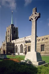 View of the Essex Tower and the South Porch, Chelmsford Cathedral