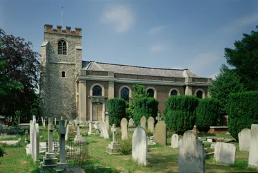 View of the St. Lawrence Whitchurch, Little Stanmore, London