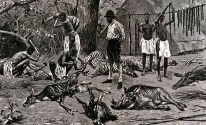 A great hunting day! 1900