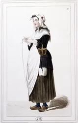 A Guillotine Knitter in 1793