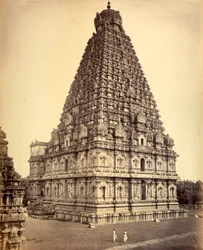 A Large Pagoda in India