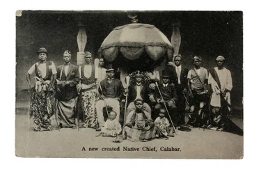 A New Created Native Chief, Calabar, Nigeria, c.1910