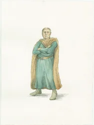 A Reconstruction Illustration Showing Duke William of Normandy circa 1066