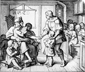 A School in the Days of Martin Luther