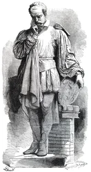 A Statue of Bernard Palissy