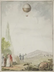 Aerostatic Reconnaissance at Mainz