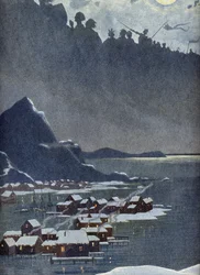 Allegory of the Swedish national anthem, around 1900
