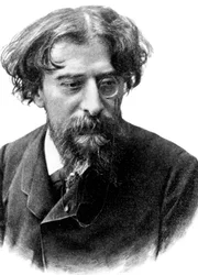 Alphonse Daudet (1840-1897) French novelist c. 1892, engraving