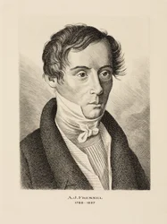 Augustin Jean Fresnel, French physicist, c 1825