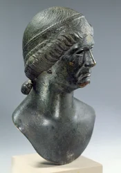 Bronze Head of a Woman, Sometimes Identified as Marciana, Roman