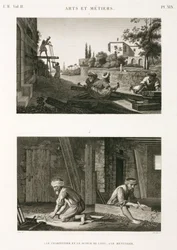 Carpenters and Joiners, Egypt, c. 1798