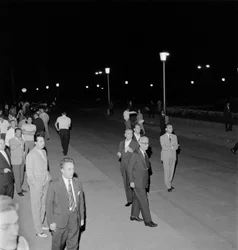 Casino Workers on Strike - Venice - 1961