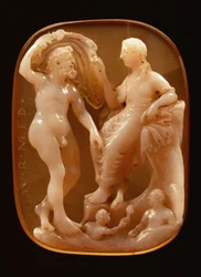 Cameo of Neptune and Amphitrite